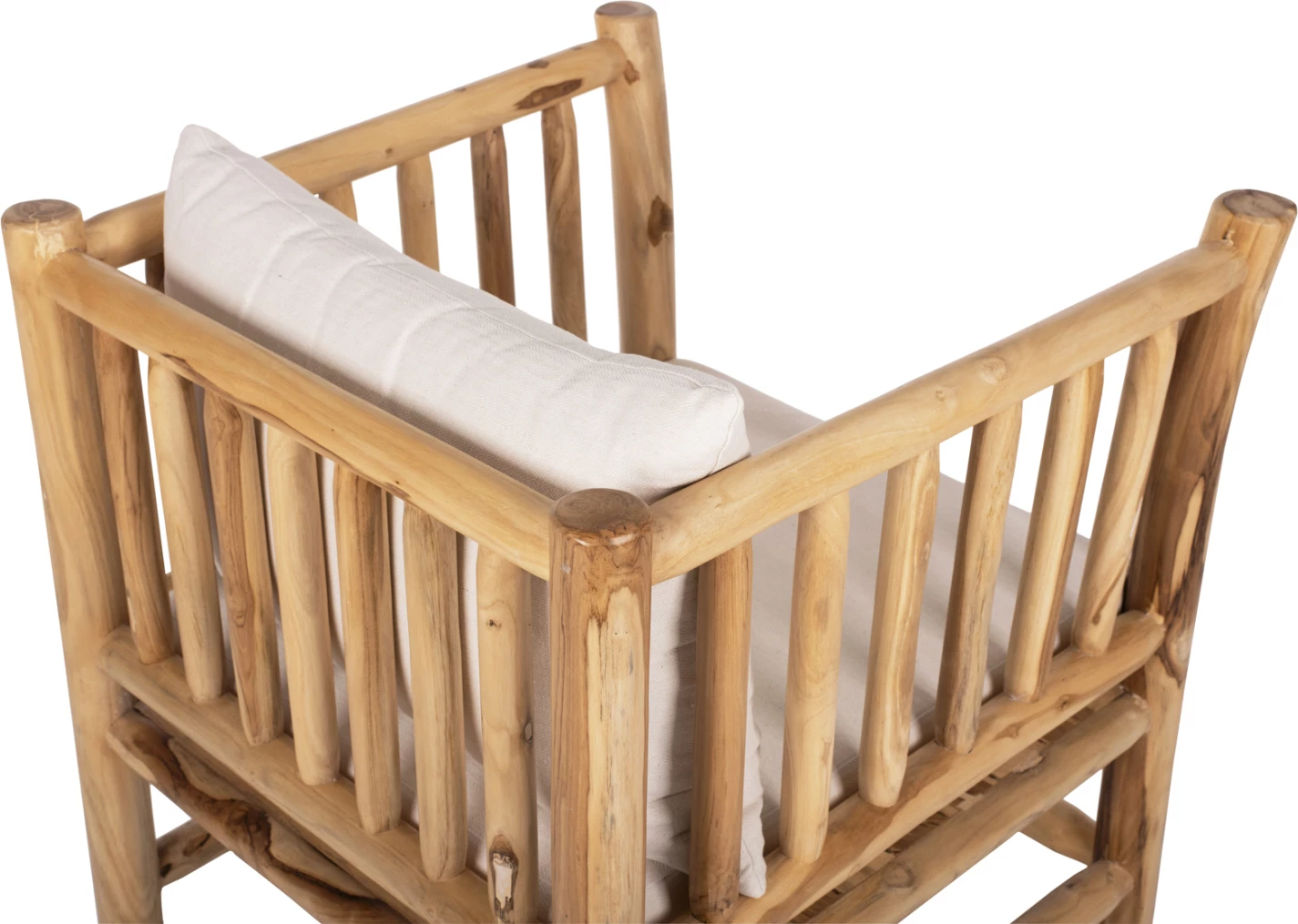 Set ulëse për kopsht FH9340, 4 pjesë, dru/të bardha