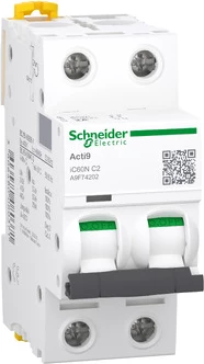 Siguresë Automatike 2P, C 2A, 6kA - Schneider