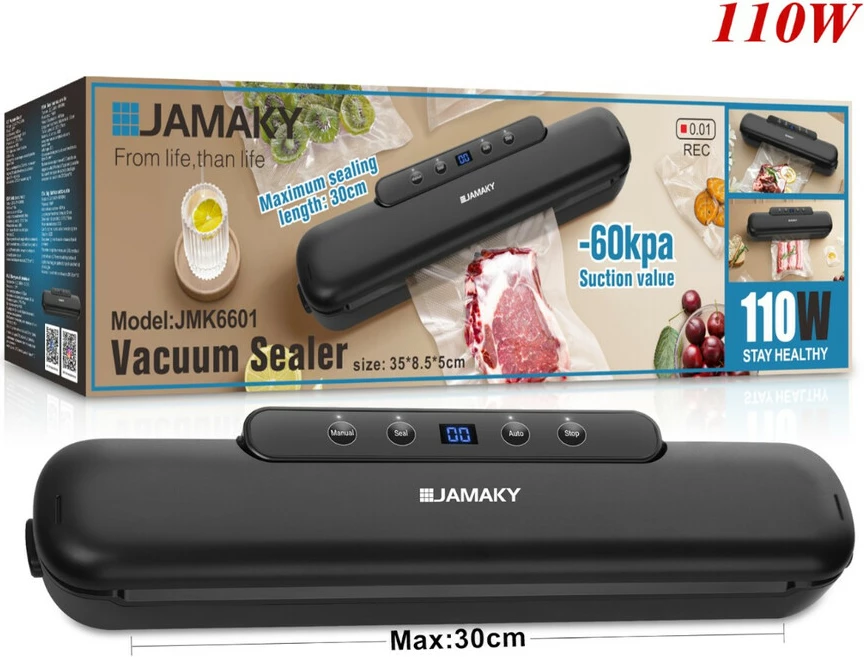 Mbyllës Me Vakum JAMAKY JMK6601