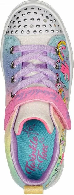 Atlete për fëmijë Skechers, shumëngjyrëshe