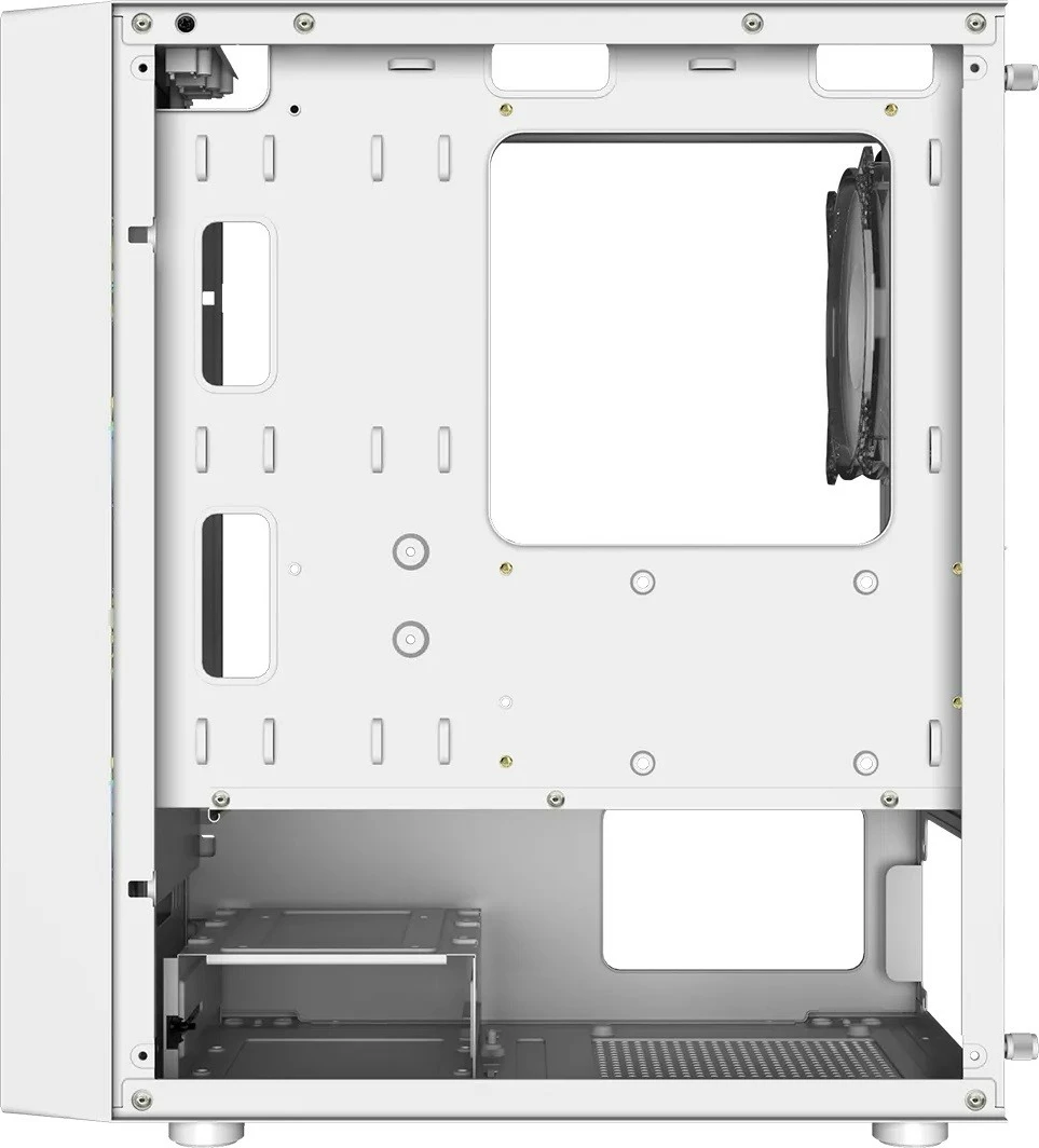 Kasë Logic Concept Atos ARGB Mini, Micro ATX, e bardhë