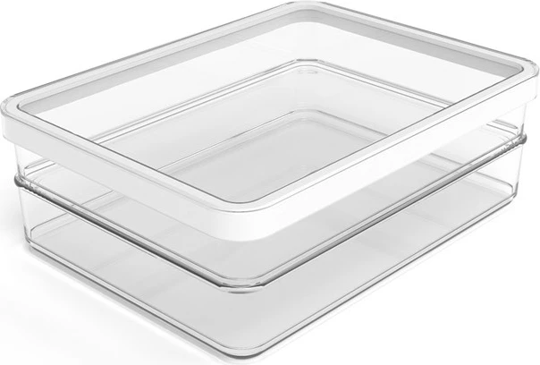 Enë ushqimore Rotho Rondo Loft, 2 x 0.85l, Transparent