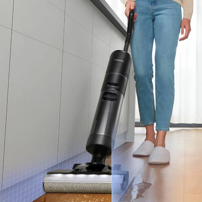 Fshesë elektrike vertikale wet-dry DREAME H13 Pro 18 000 Pa, vetëpastrim, tharje me ajër të ngrohtë