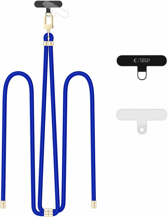 Rrip crossbody për celular Tech-Protect C7S, i kaltër