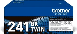 Toner Brother TN-241BKTWIN 2500 faqe, i zi, set dyfish (2 copë)