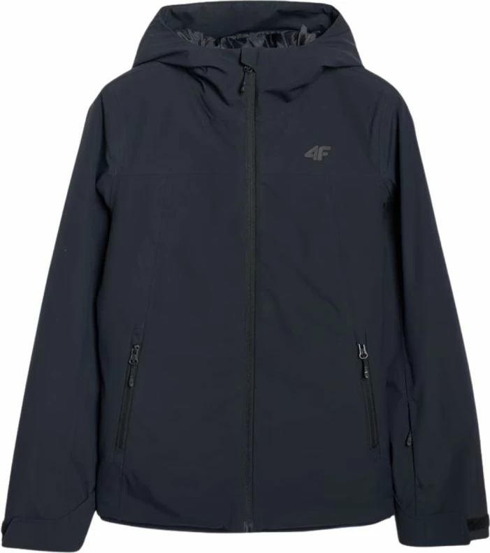 Jakne ski për femra 4F, e zezë