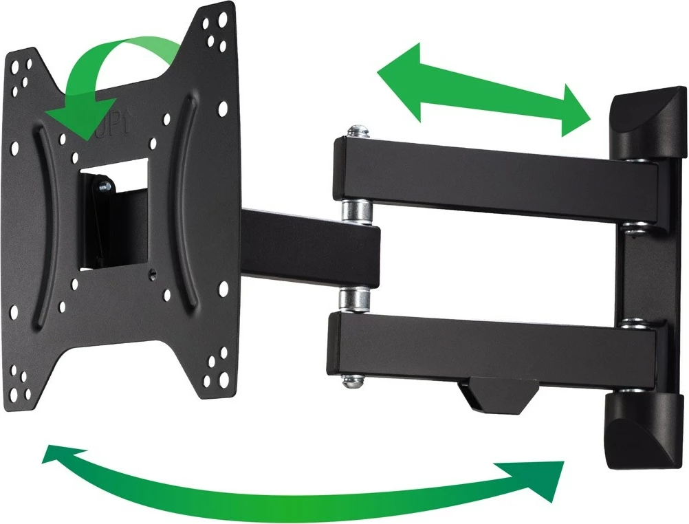 Mbajtëse muri për TV Hama 220822, Fullmotion, VESA 200x200, 19-48", e zezë