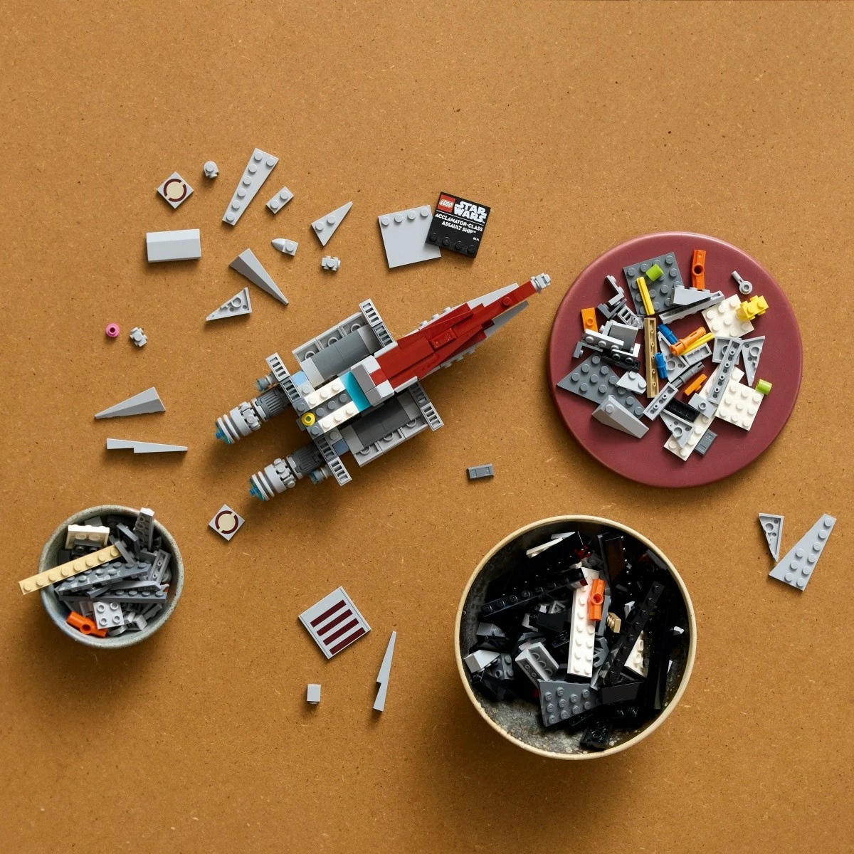 Set LEGO Star Wars Acclamator-class Assault Cruiser 75404, 450 pjesë, plastikë