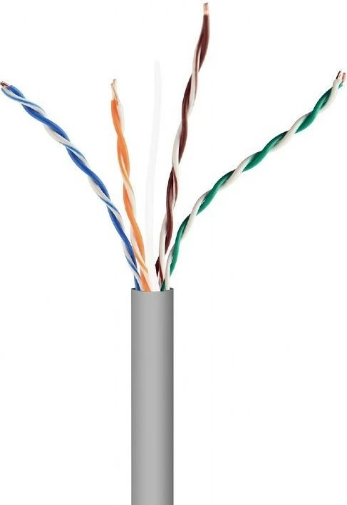 Kabllo rrjeti Gembird Cat 5e, 305m, Gri
