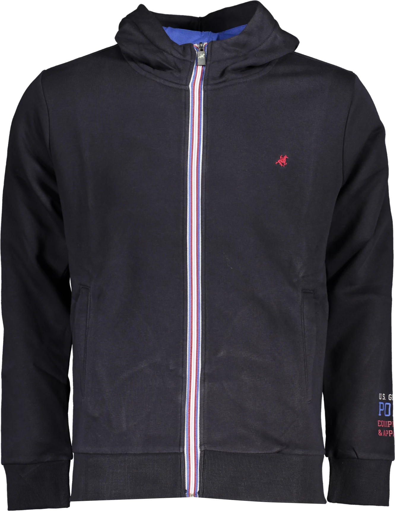 Duks me kapuç U.S. GRAND POLO për meshkuj, blu