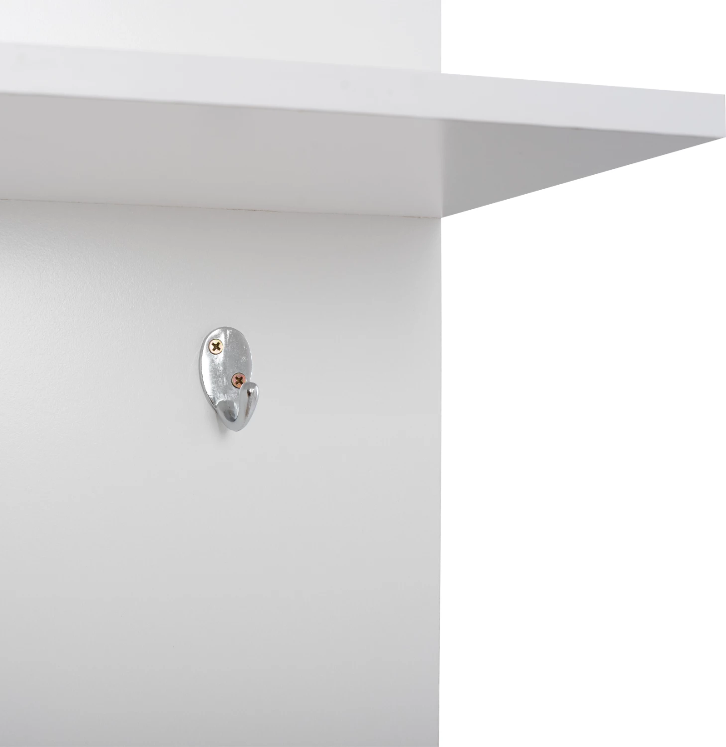 Mobilje për hyrje me pasqyrë Janice FH2264 Sonama Bardhë 70,3x37,1x181,8 cm