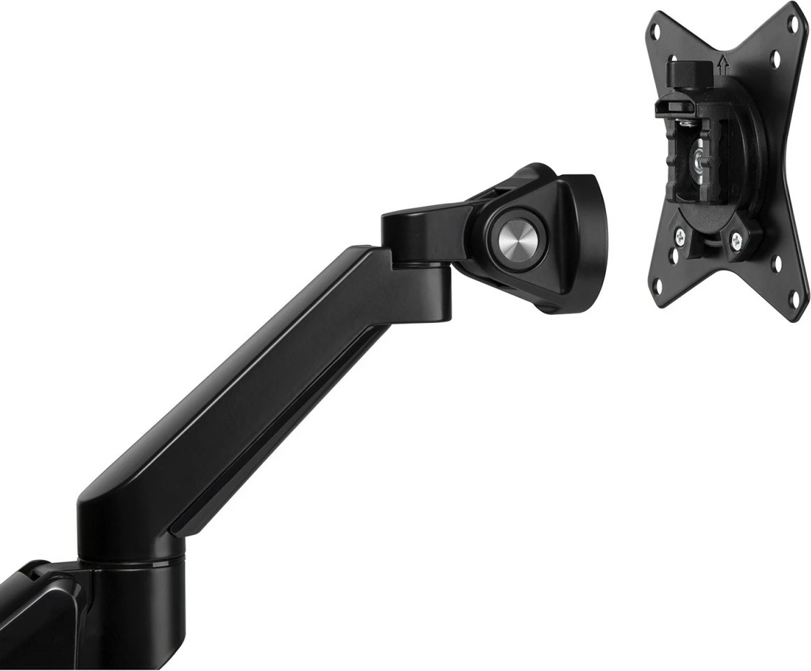 Mbajtëse tavoline për monitor Maclean ER-405B, sustë gazi, e zezë