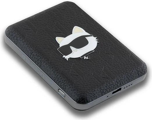 Powerbank Karl Lagerfeld Choupette Head Pin MagSafe 5000mAh, i zi