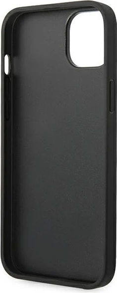 Mbështjellës Karl Lagerfeld KLHCP14MGFKPG për iPhone 14 Plus 6.7", Glitter Flakes Ikonik, argjendtë