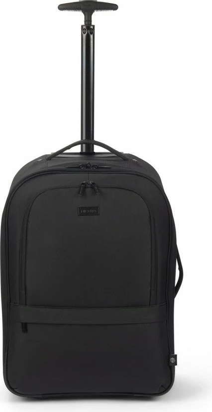 Çantë shpine me rrota, DICOTA, Eco CORE D32152-RPET, për laptop 14-16", 33L, e zezë