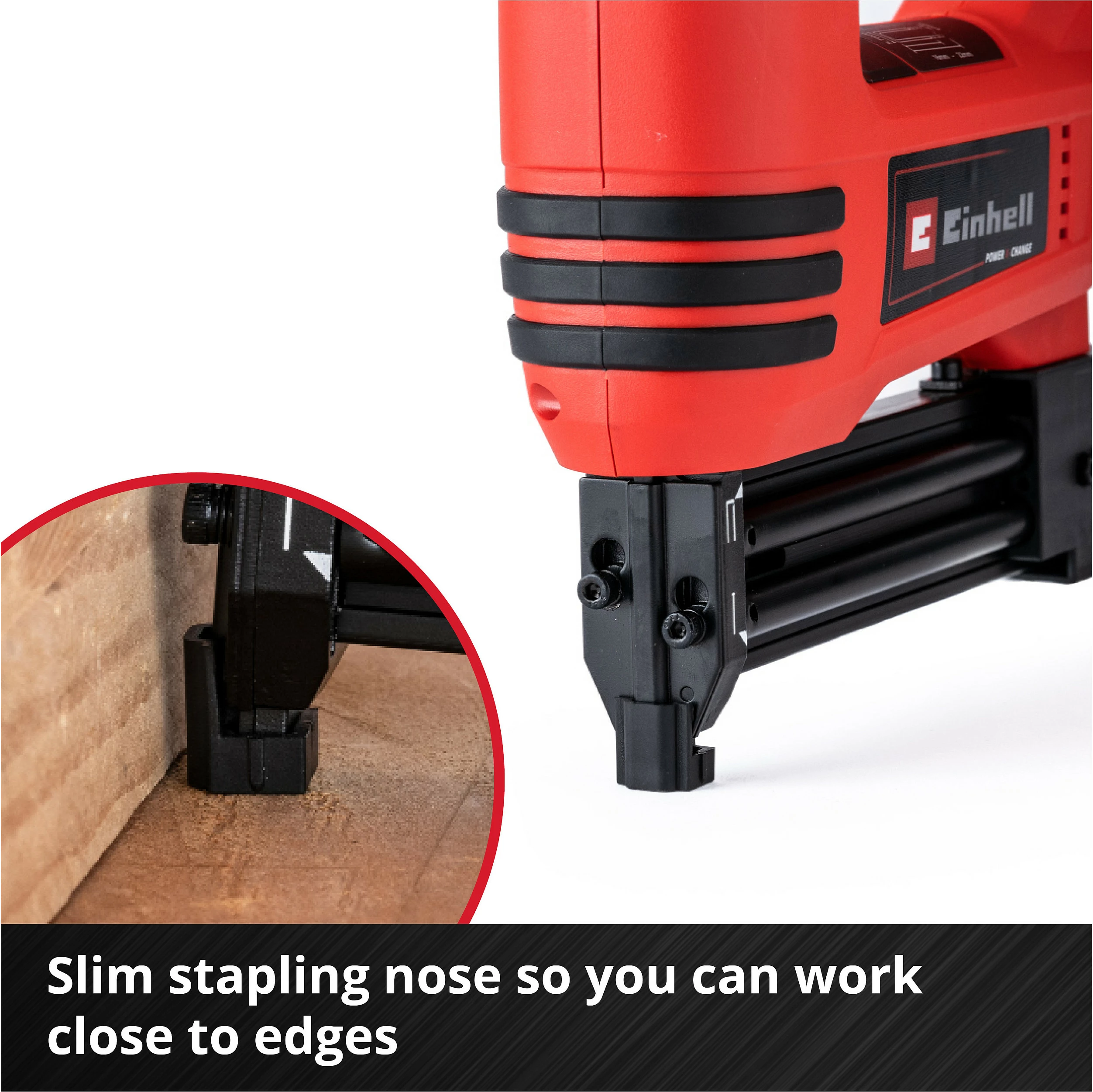 Kapëse elektrike Einhell TE-CN 18 Li Solo, pa kabllo, e kuqe