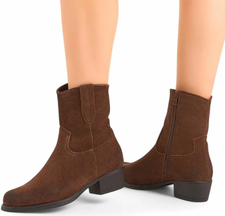 Çizme femrash Sergio Leone BT284-S, kafe