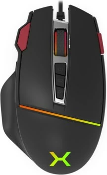 Maus Krux Fuze Pro, USB Lloji-A, 12000 DPI, i zi