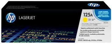 Toner HP 125A (CB542A), rendiment 1100–1700 faqe, origjinal, e verdhë