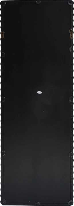 Pasqyrë muri Ledalo, dru i zi, 45x4.5x130cm