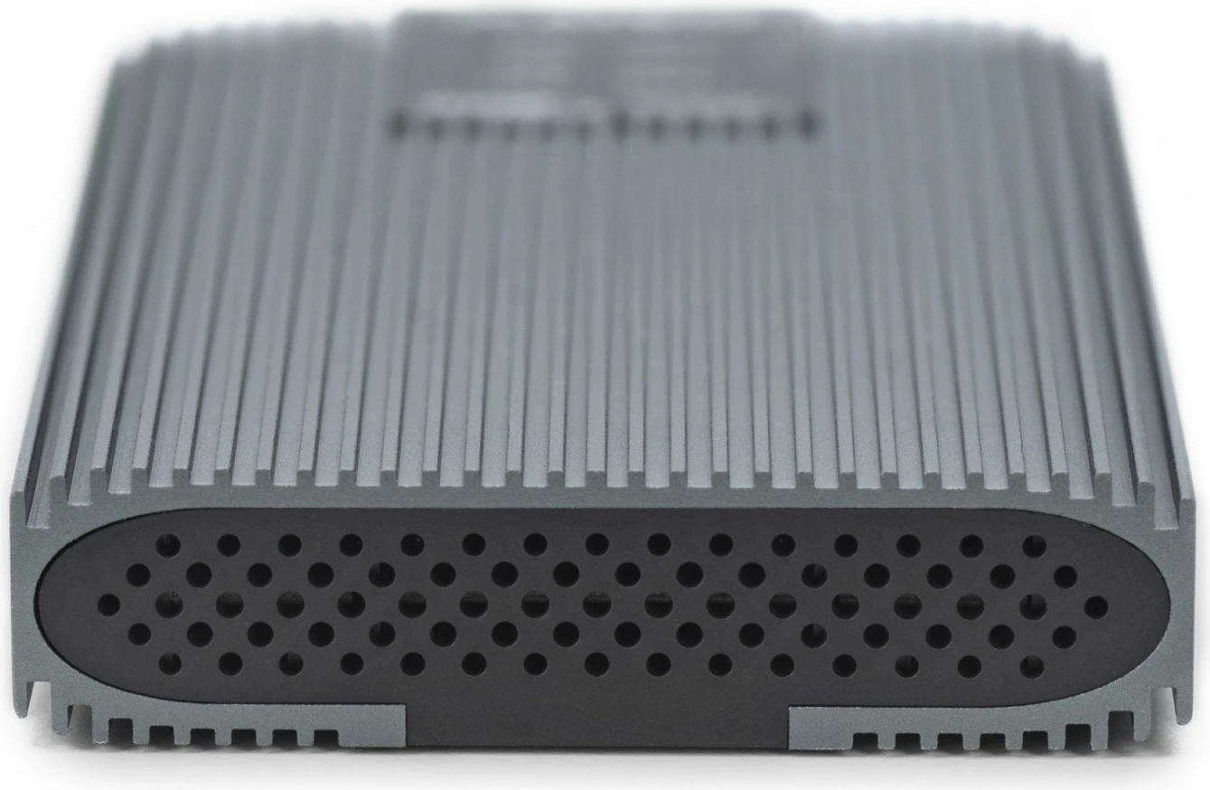 Kasë e jashtme Digitus DA-71559 për SSD M.2 NVMe, USB 3.2 Type-C, 20 Gb/s, Alumini, Gri