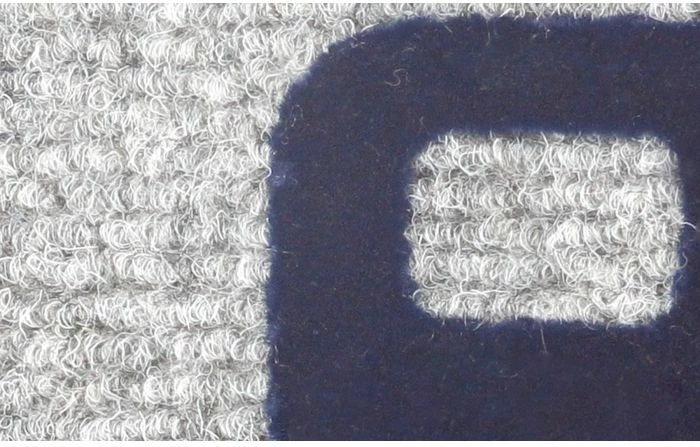 Tapet dere BRUNNER Hello Caravan 25x50 cm, bazë kundër-rrëshqitëse, gri/zi