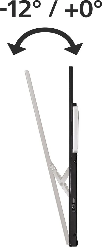 Mbajtës muri për TV Hama Motion XL, 46-100 inç, Çelik, i zi