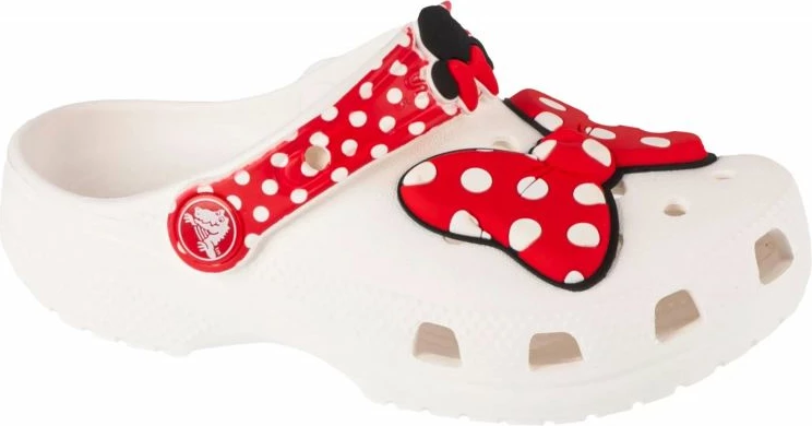 Papuqe për fëmijë Crocs, me Minnie Mouse