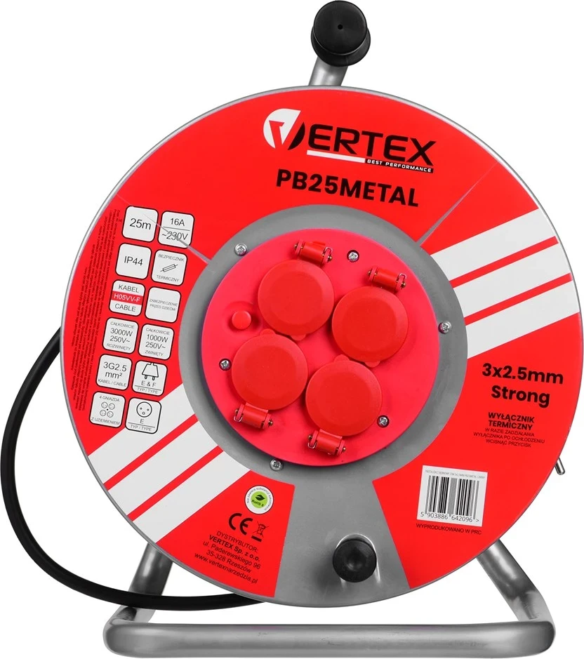 Kabllo vazhduese , Extension cable VERTEX, e zezë