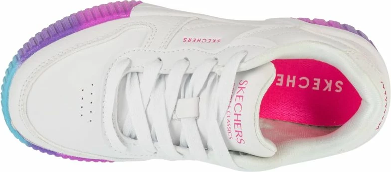 Atlete lifestyle Skechers për fëmijë, të bardha