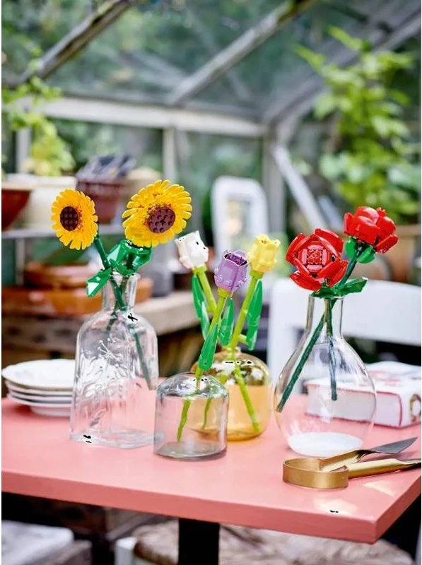 Set LEGO Botanical Collection lule dielli