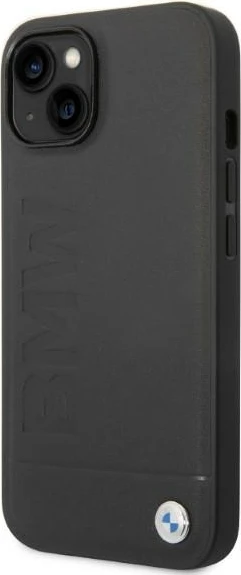 Mbështjellës BMW BMHMP14MSLLBK për iPhone 14 Plus, hardcase, MagSafe, zi