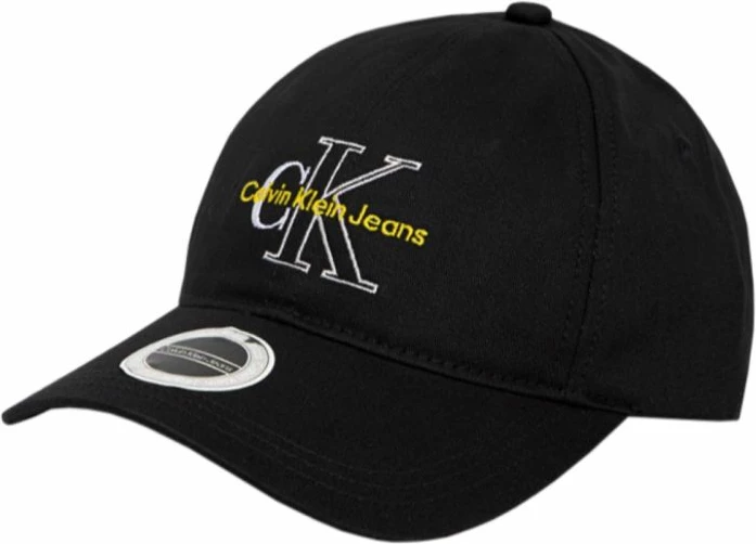 Kapelë baseball Calvin Klein Jeans, për meshkuj dhe femra, e zezë
