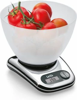 Peshore kuzhine digjitale LAICA BX9240 5 kg me tas, argjendtë