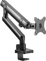 Mbajtës monitori ICYBOX IB-MS313-T për 1 ekran deri 32\" (8 kg), krah me gaz, VESA 75x75/100x100, i zi
