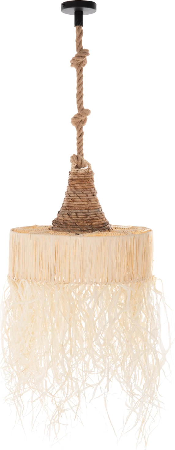 Set llambadar tavani, litar dhe fije palme të tharë, FH11921, Φ41Χ155H cm