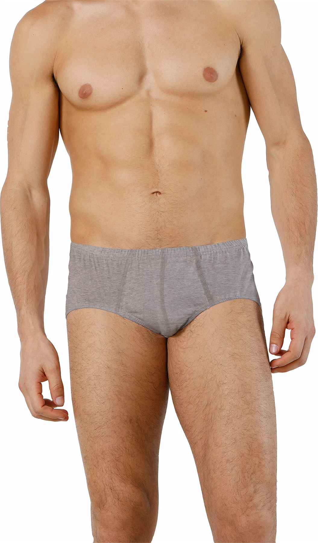 Slip short për meshkuj, ngjyrë gri, Jumeon, 002-000100