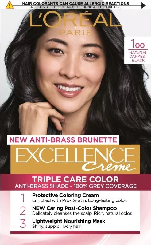 Ngjyrë për flokë Loreal Exellence no. 100