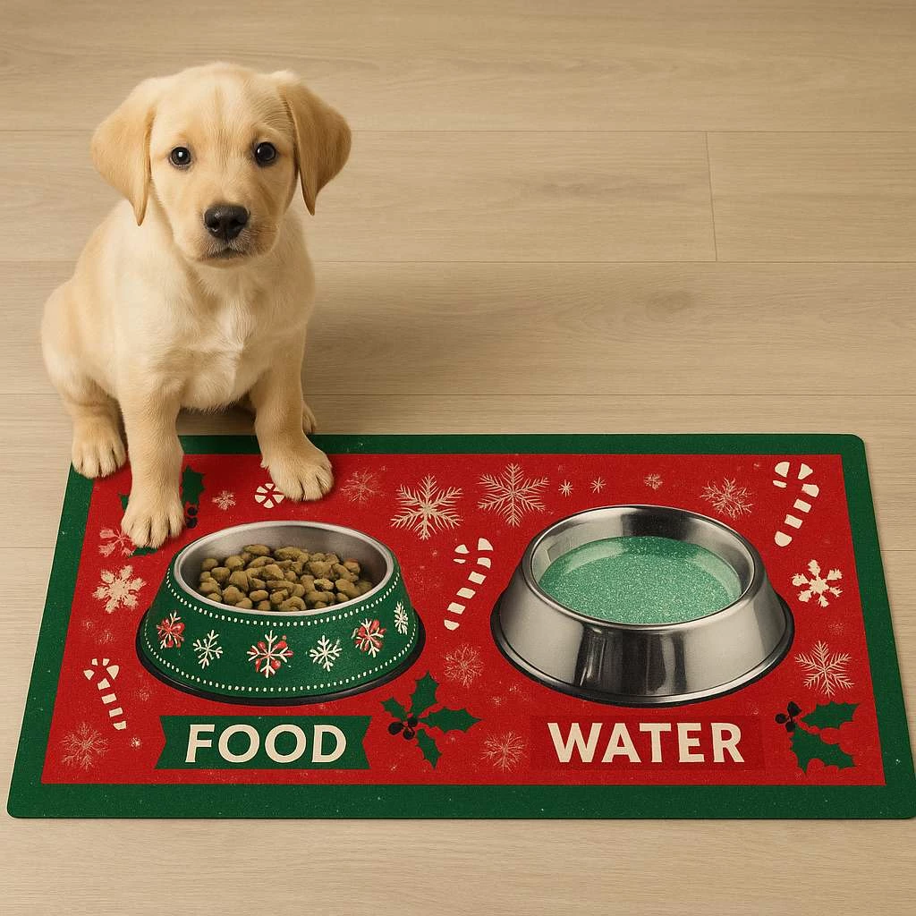 Tapet ushqimi për kafshë, shumëngjyrësh, Paspet5, 40x70cm