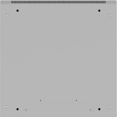 Kasë rack LANBERG 19" 4U 600x600, varëse, ngjyrë hiri, derë me vrima