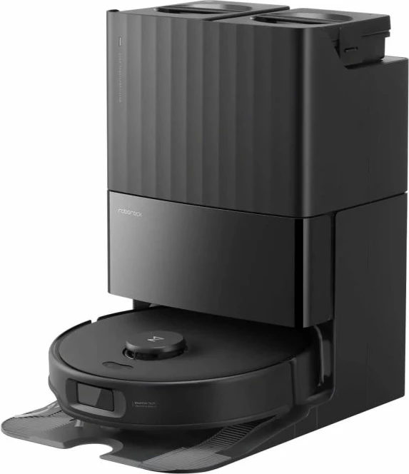 Fshesë robotike ROBOROCK Qrevo Edge 5V1, stacion vetëpastrues, 18500Pa, e zezë