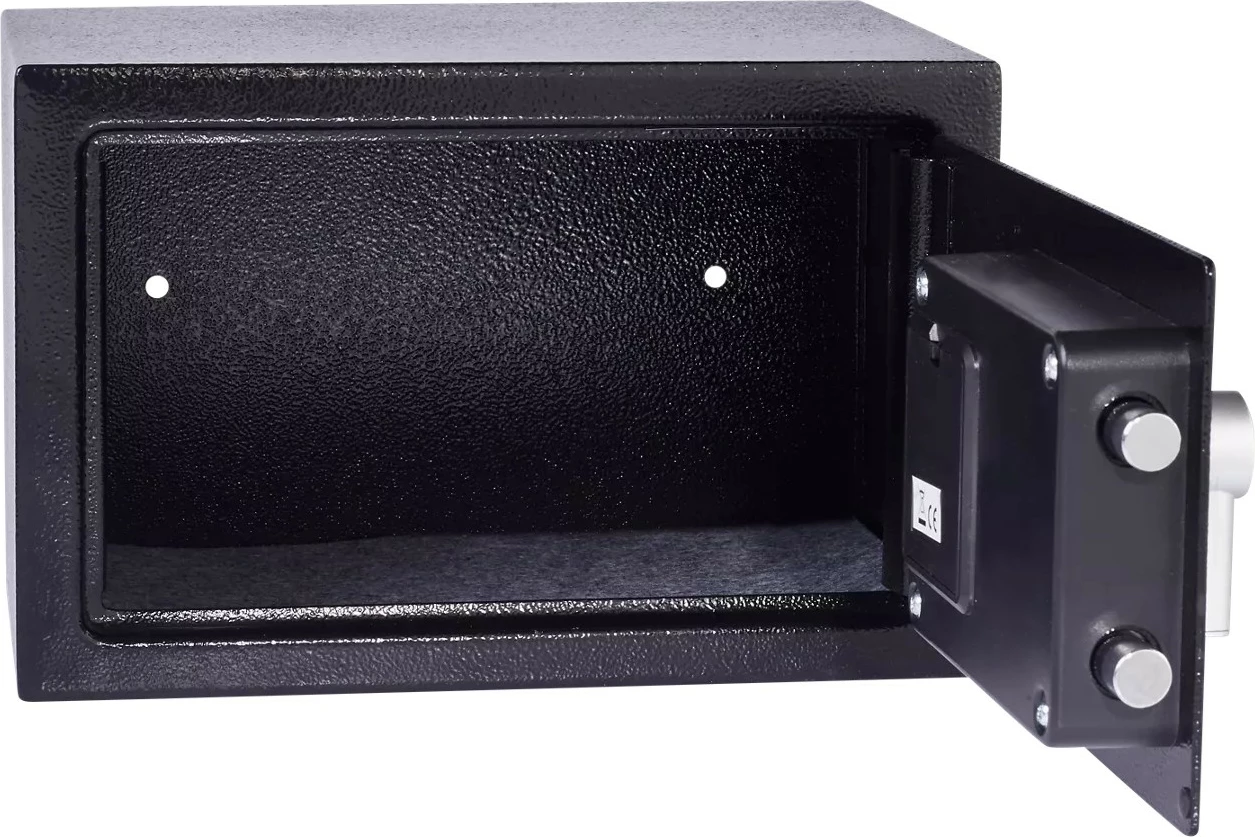 Kasafortë kompakte YALE HOME YEC/200/DB2 me alarm, 8.6L, e zezë