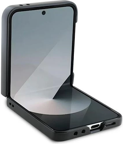 Mbështjellës BMW Carbon Tricolor për Samsung Galaxy Z Flip 6, i zi