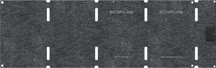 Panel diellor portativ EcoFlow EFSOLAR45-TYPE-C, 45W, USB-C, i palosshëm, i zi