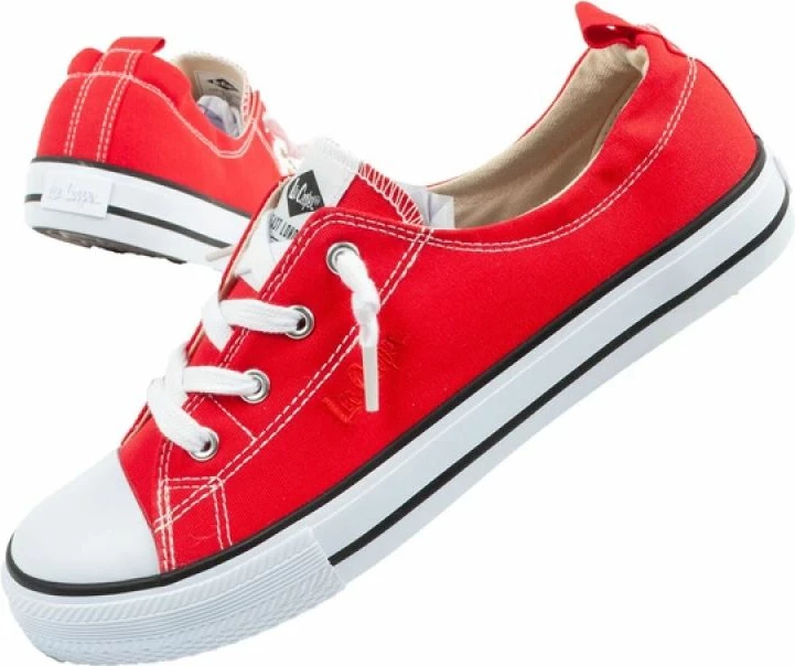 Këpucë për femra Lee Cooper, të kuqe