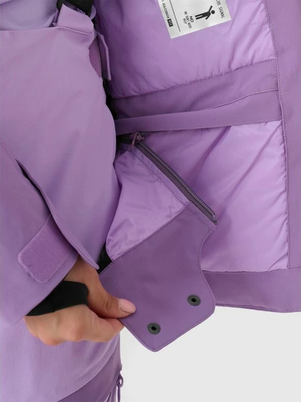 Jakne skijimi për femra 4F, e kaltërt