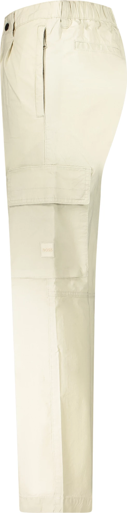 Pantallona BOSS tapered fit meshkuj, bezhë