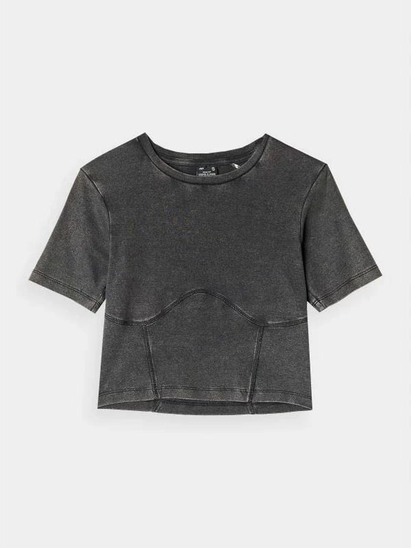 Maicë crop top për femra 4f