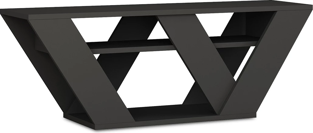 Stendë TV Pipralla ngjyrë antracit 110x30x40cm