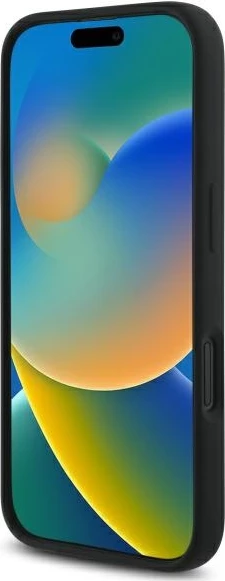 Mbështjellës Mercedes AMG MagSafe për iPhone 16, i zi